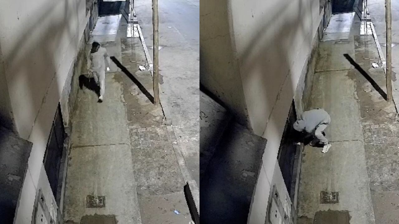 Criminal llegó hasta vivienda que se ubica en la cuadra 12 de la calle Tomás Moscoso para dejar una dinamita y carta extorsiva.