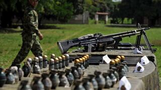 Descubren escondite FARC con armas de Perú y Ecuador