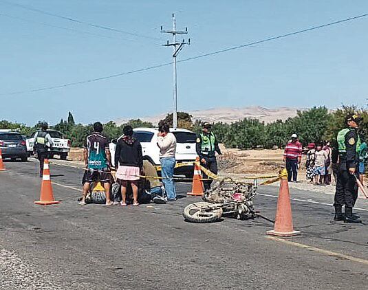 El 1 de enero del 2025 se dio la colisión entre las dos motocicletas. (Foto: Difusión)