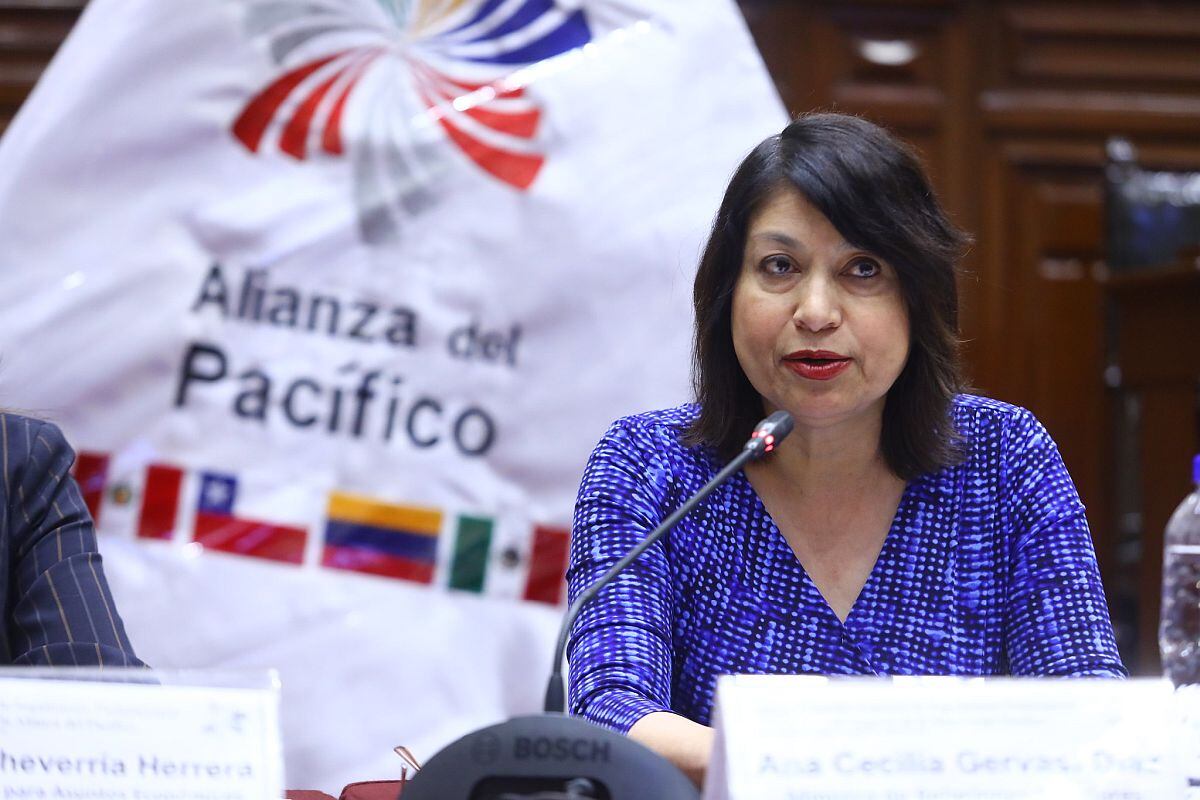 La canciller Ana Cecilia Gervasi aseguró que pronto habrá noticias sobre la Alianza del Pacífico. (Foto: Congreso)