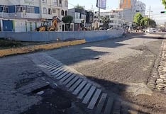 Cierran carril en la última cuadra de la Av. Metropolitana en Yanahuara