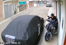 Trujillo: Cámaras captan a un joven robando una motocicleta (VIDEO)