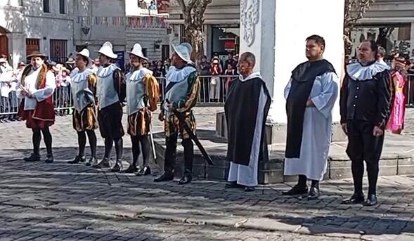Escenificación de la Fundación Española de Arequipa