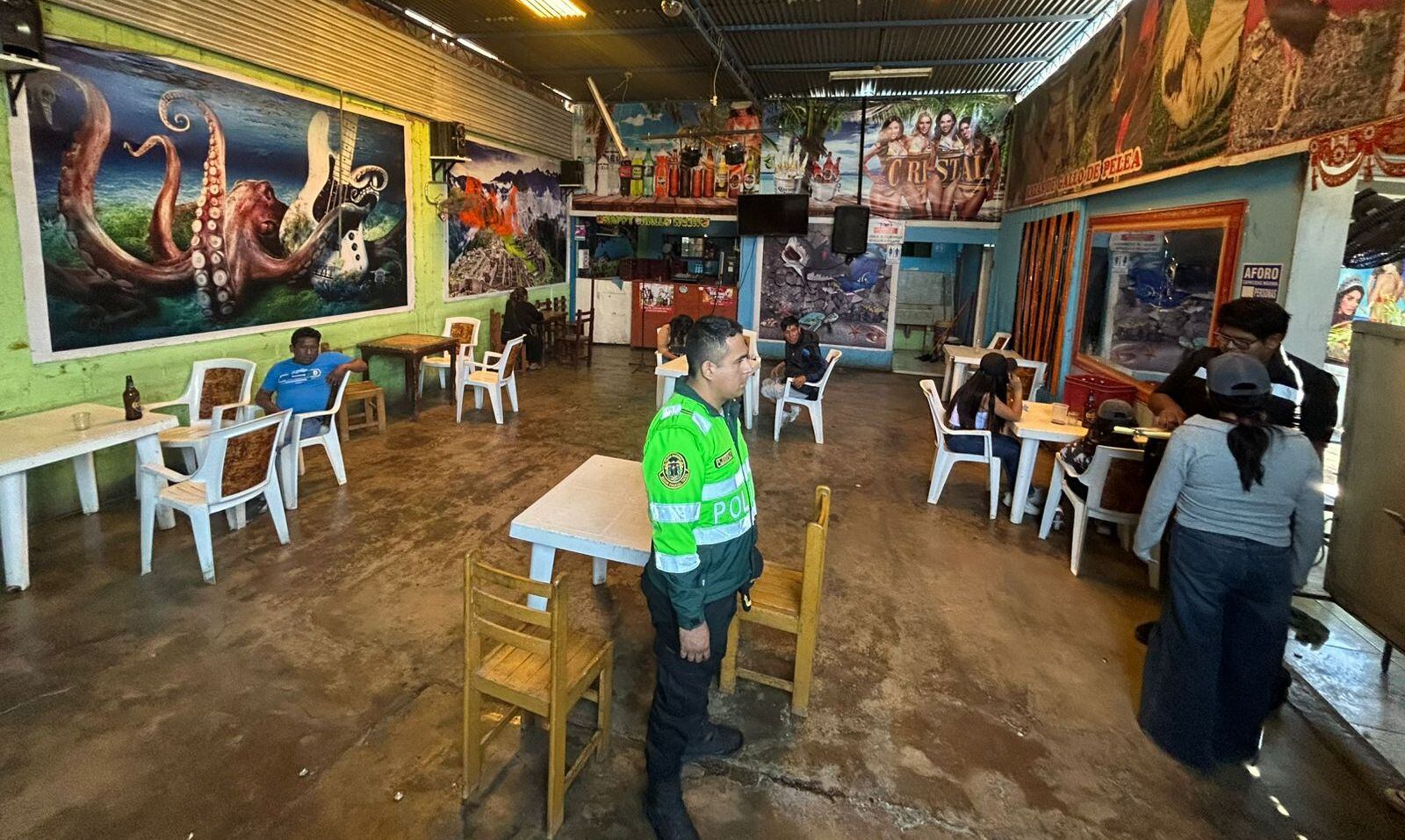 Un operativo relámpago ejecutaron la Municipalidad Provincial de Tacna y Policía Nacional. (Foto: Difusión)