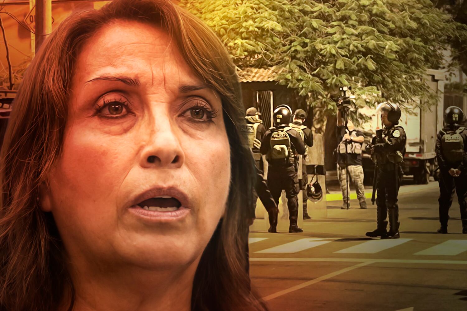 El Ministerio Público y la Diviac allanaron la vivienda de la presidenta Dina Boluarte en el marco del caso Rolex. Elaboración: Joel Vilcapoma (Gestión).