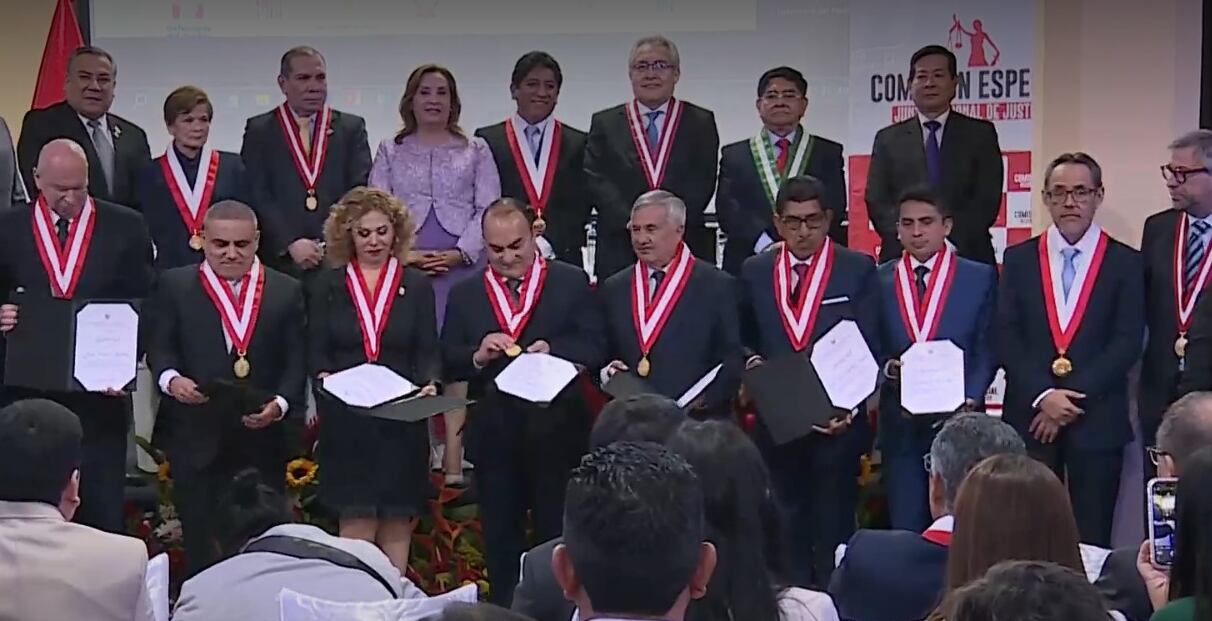 Nuevos integrantes de la Junta Nacional de Justicia. (Foto: GEC)