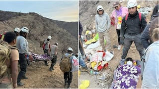 Nasca: rescatan con vida a minero tras más de 48 horas atrapado en socavón de Socos