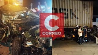 Ica: conductor en presunto estado de ebriedad sobrevive tras chocar contra tráiler