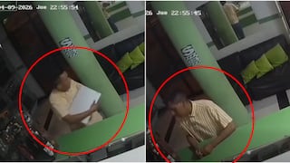 Ica: en menos de 20 segundos roban laptop en la recepción del hotel Hilroq