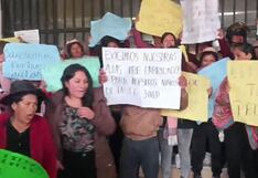 Padres de familia exigen al Gobierno Regional de Junín aulas prefabricadas para más de 200 niños