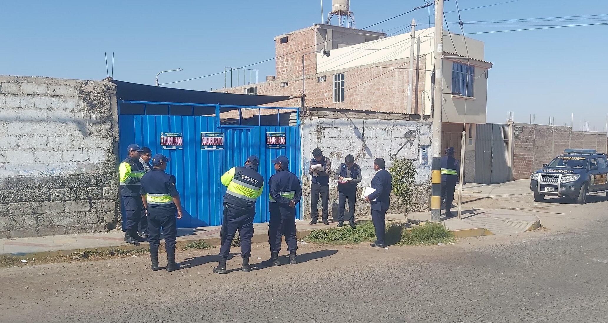 Personal de la Municipalidad Distrital Ciudad Nueva cerró el bar clandestino que funcionaba en una casa y donde estuvo la joven antes de ser asesinada