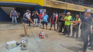 Trujillo: Capacitan a comerciantes de mercado Palermo para prevenir desastres