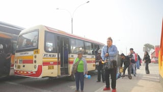 Servicio de transporte opera con normalidad en Lima pese a convocatoria de paro