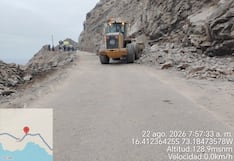 Arequipa: Tránsito restringido en la Panamericana Sur en La Planchada y Quebrada Honda