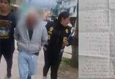 Detienen a varón que extorsionaba a familia a cambio de S/20 mil en Huancayo
