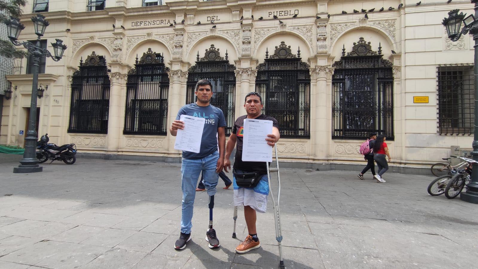 Los agraviados exigen justicia a las autoridades pertinentes.