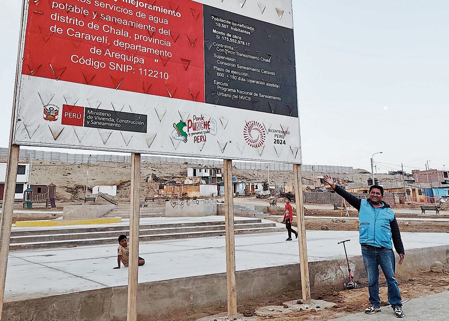Proyectos en la región de Arequipa. Foto: Municipalidad de Caravelí.