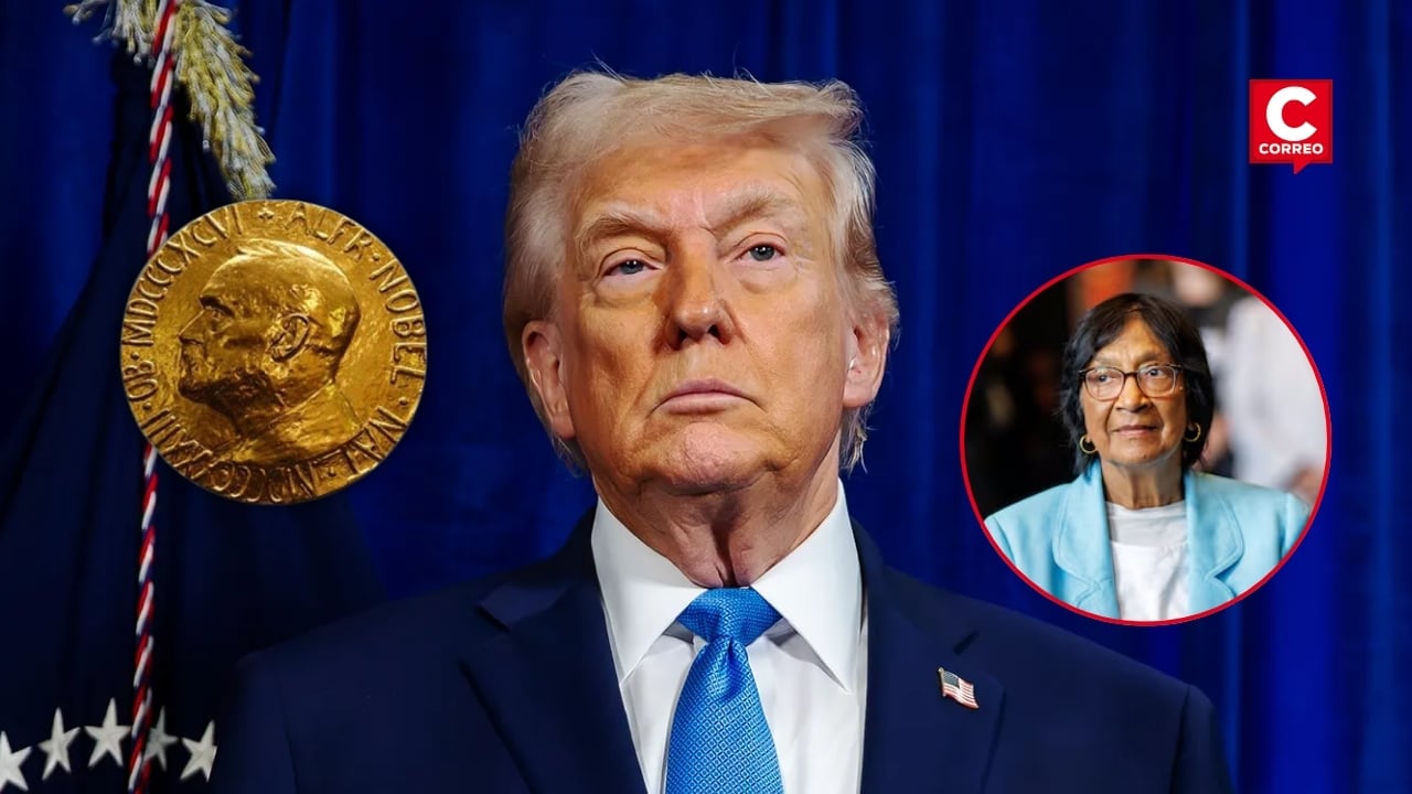 Donald Trump reclama el Nobel de la Paz: “Gané una guerra en Venezuela y capturé al violento dictador”. Composición: Diario Correo.