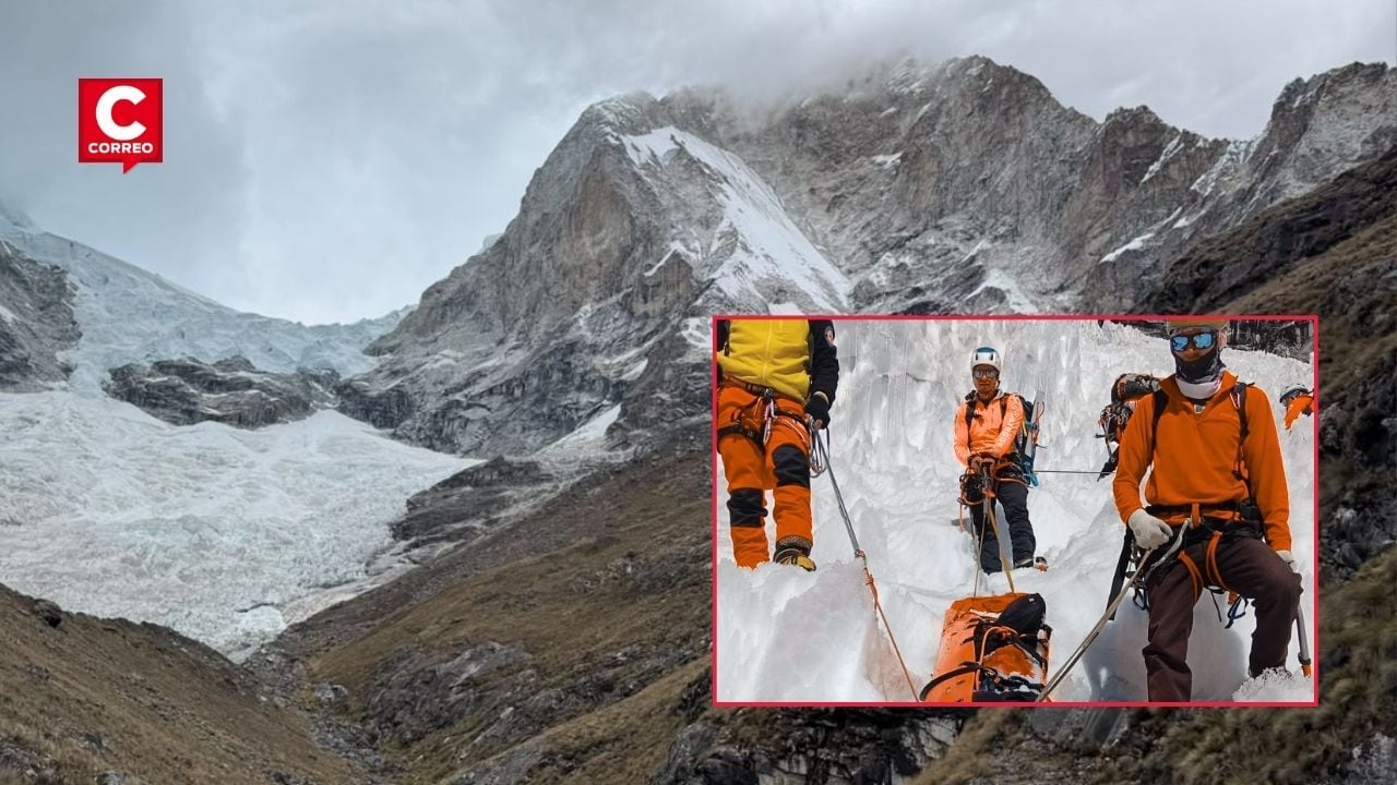 La Asociación Socorro Andino Peruano (SAP) iniciaron ayer las labores para recuperar el cuerpo de la víctima.