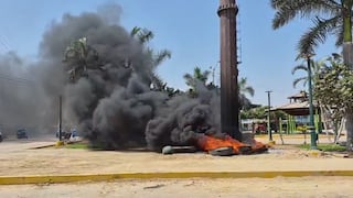 Chincha: vecinos rechazan instalación de antena en Parque de la Revolución