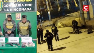 Puno: Un herido tras enfrentamiento entre policías y desconocidos en La Rinconada