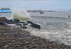 Oleajes anómalos golpean la economía y la pesca en las provincias de Pisco y Chincha