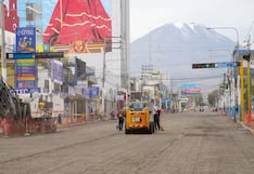 Avenida Independencia de Arequipa reabre el lunes 15 tras obras de asfaltado