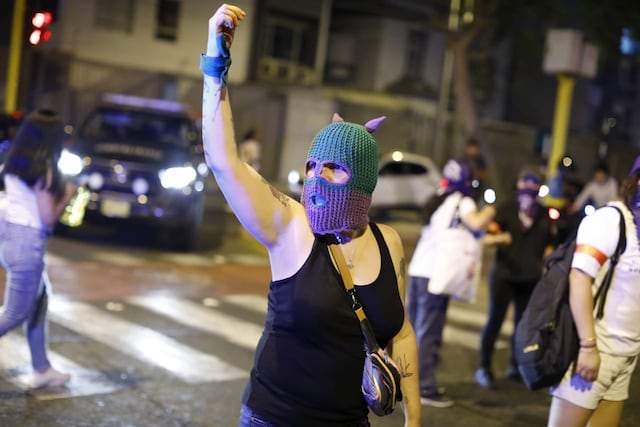 Marcha por el Día de la Mujer 2024.