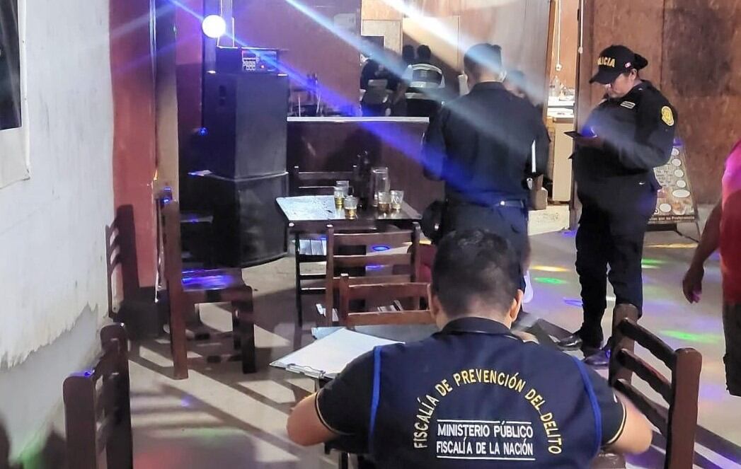 Ocurrió durante un operativo realizado por las autoridades en el distrito de Ignacio Escudero