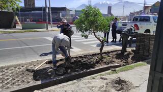 Negocio de motos modifica berma y municipio de Arequipa impone multa de 50 % de una UIT (VIDEO)