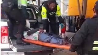 Huancayo: Varón es apuñalado y llega a puesto policial para pedir ayuda y atrapar a su agresor