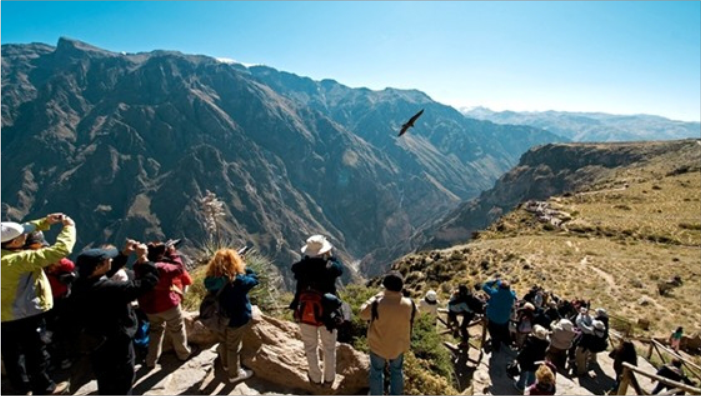 Impulsan saneamiento registral para proyectos turísticos en el cañon del Colca, en Arequipa. Foto: Mincetur.