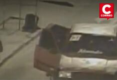 Tres delincuentes intentan asaltar a pareja en plena vía pública en Comas