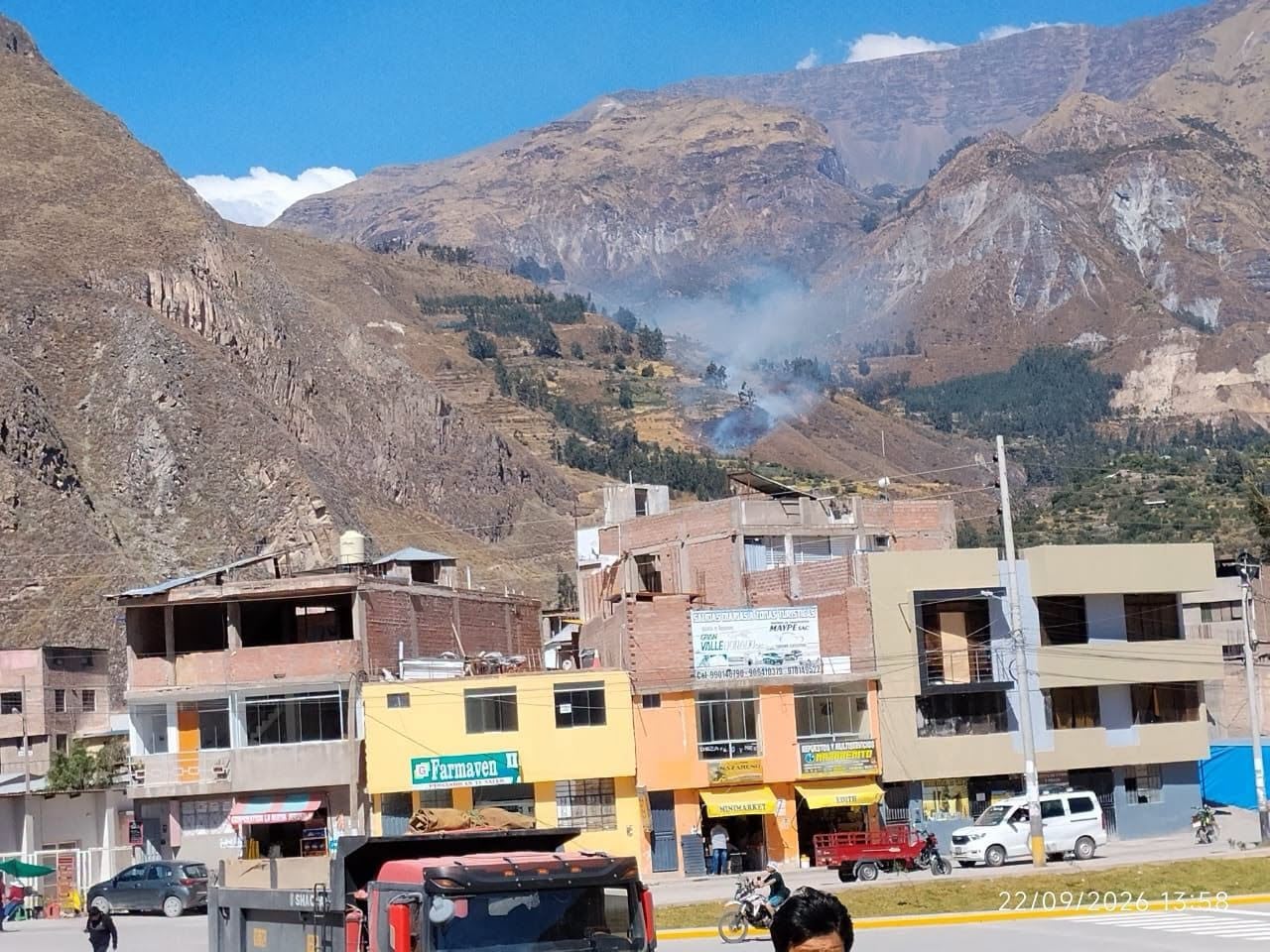 Incendio forestal en Cotahuasi aún no fue controlado