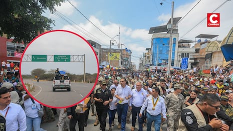 Tumbes: Intensifican acciones de seguridad y control migratorio en la frontera norte