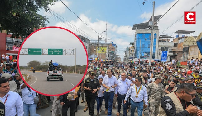 Tumbes: Intensifican acciones de seguridad y control migratorio en la frontera norte