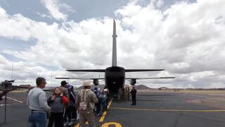 Trasladan a pasajeros varados en vuelo humanitario desde Juliaca a Lima (VIDEO)