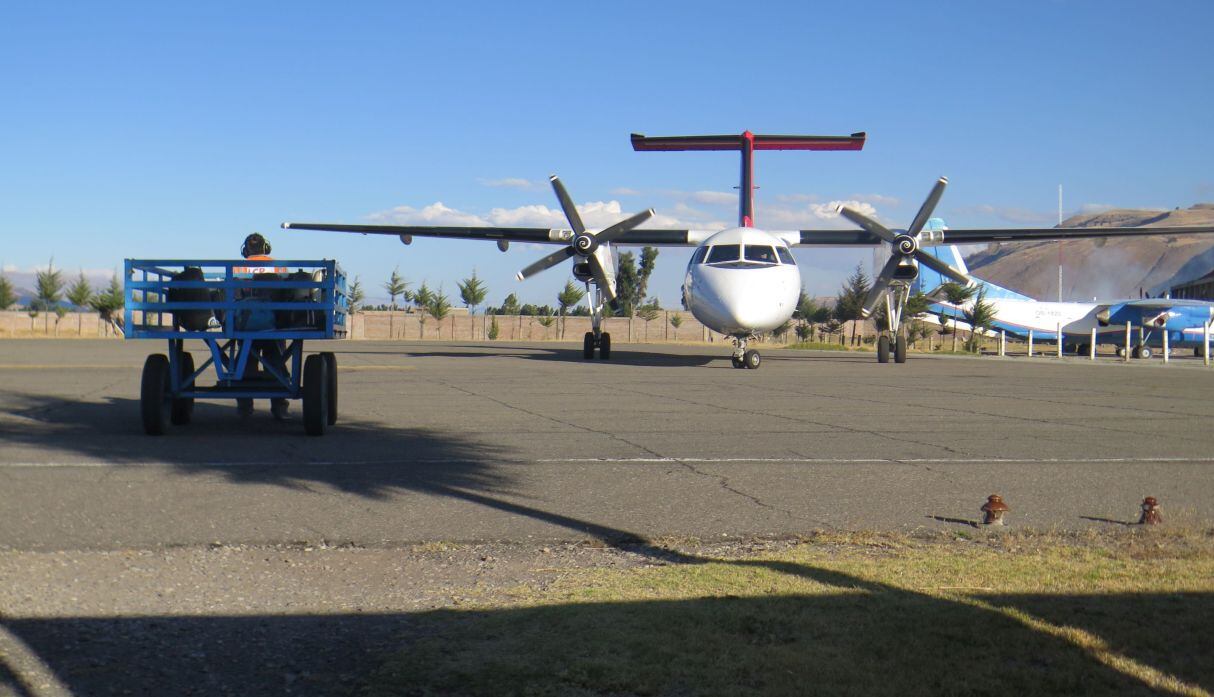 AEROPUERTO FRANCISCO CARLE, JAUJA, JUNIN