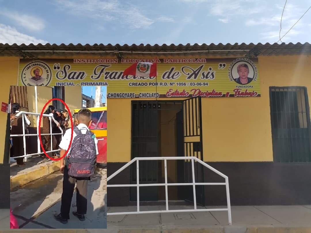 Se supo que el profesor pernocta en el colegio, siendo sorprendido por los hampones. La Policía realiza las diligencias respectivas, para poder dar con la identidad y paradero de los delincuentes que robaron en locales.