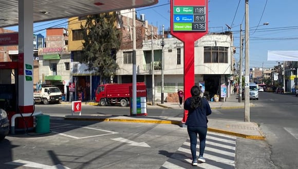 Correo recorrió varios grifos de Arequipa para conocer los precios de los combustibles. (Foto: GEC)