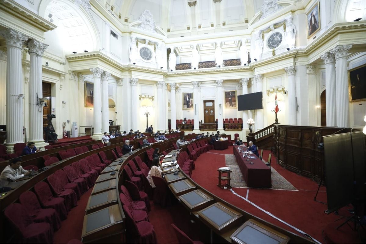 Comisión de Constitución del Congreso de la República archivó propuesta del Ejecutivo. (César Bueno @photo.gec)