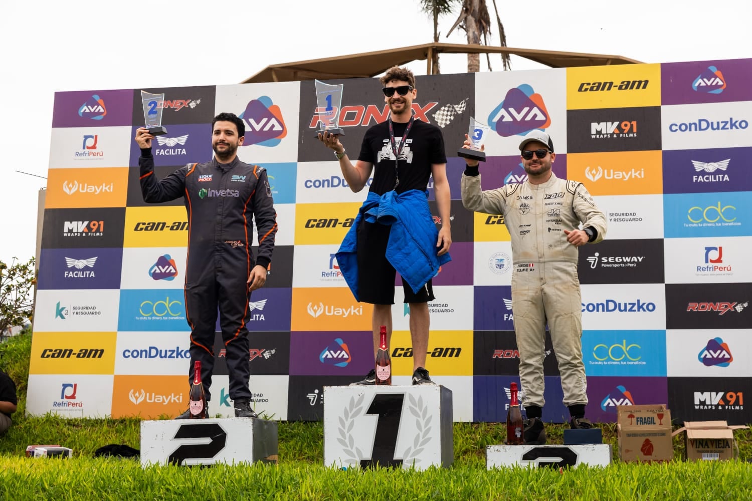 Ganadores del campeonato Nacional Ronex 2026, segunda fecha. Foto: Cortesía.