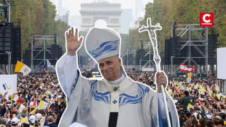 Así fue la multitudinaria misa del papa León XIV en París ante cientos de miles de fieles