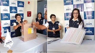 ODPE Ica realizó la verificación del material de sufragio que se utilizará en las elecciones