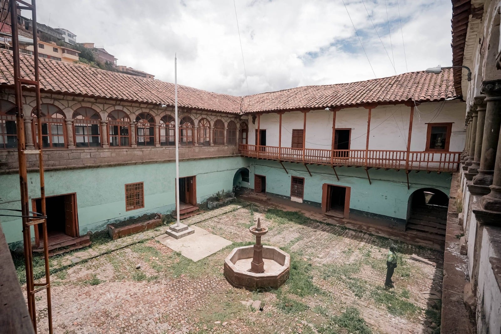 La casa de Mateo Pumacahua tiene más de 300 años de antigüedad y es reconocida como patrimonio cultural de la Nación.