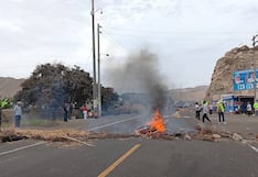 Agricultores del Valle de Tambo bloquean la Panamericana Sur