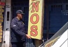 Tacna: Incautan herramientas y letreros de locales que obstruían la calle Talara