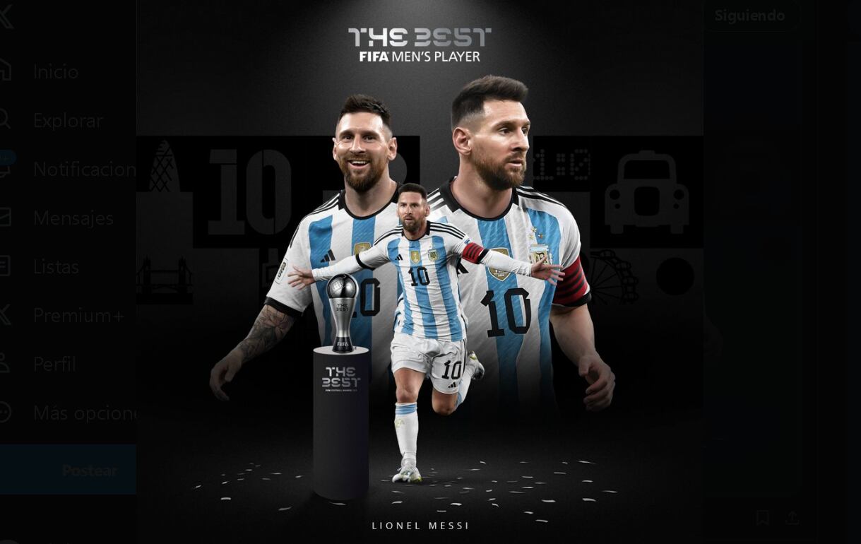 Premios The Best 2023. (Foto: FIFA)