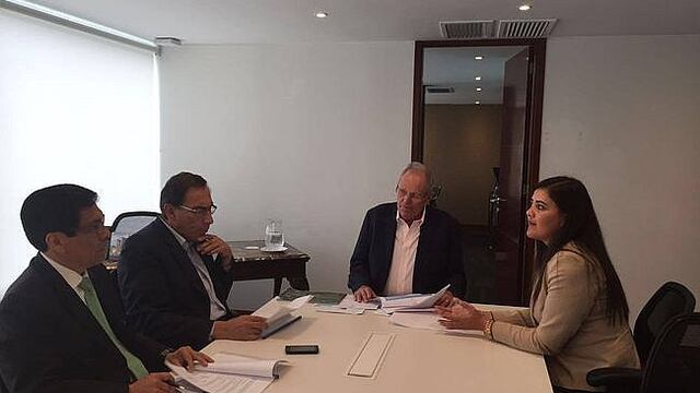 Gobernadora de Arequipa expone 4 proyectos a equipo de Pedro Pablo Kuczynski