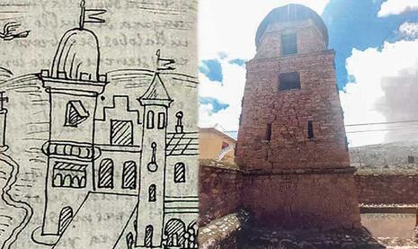 Estudio vincula dibujos de Guamán Poma con arquitectura real del Perú virreinal
